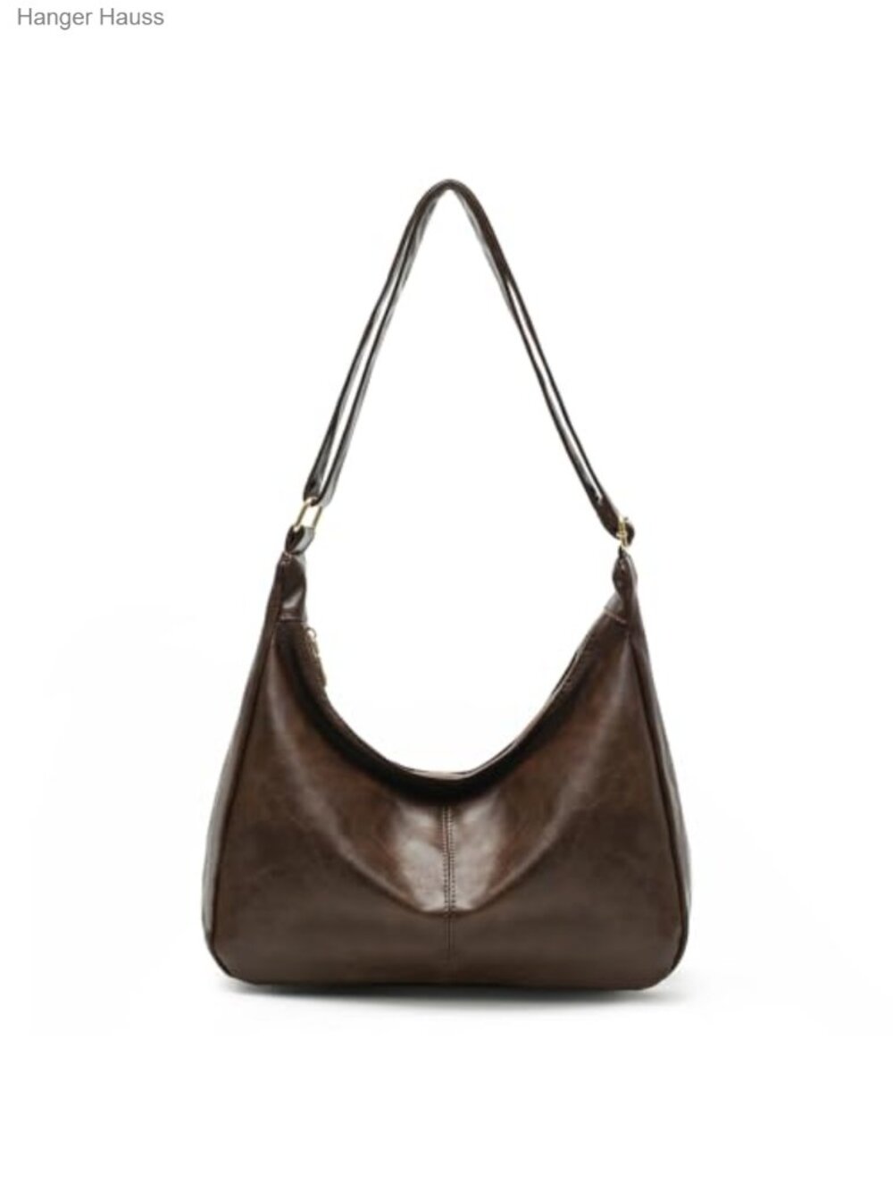 Slouchy Vegan Leather Shoulder Bag for Women Cute Purse Hobo Tote Large